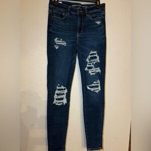 American eagle jeans. Size 8. Regular. High wasted